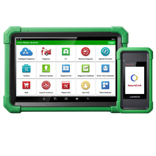 LAUNCH X-431 PRO3S+ EV Diagnostic Device: Professional New Energy Vehicle Diagnostic Tool with SmartLink C V2