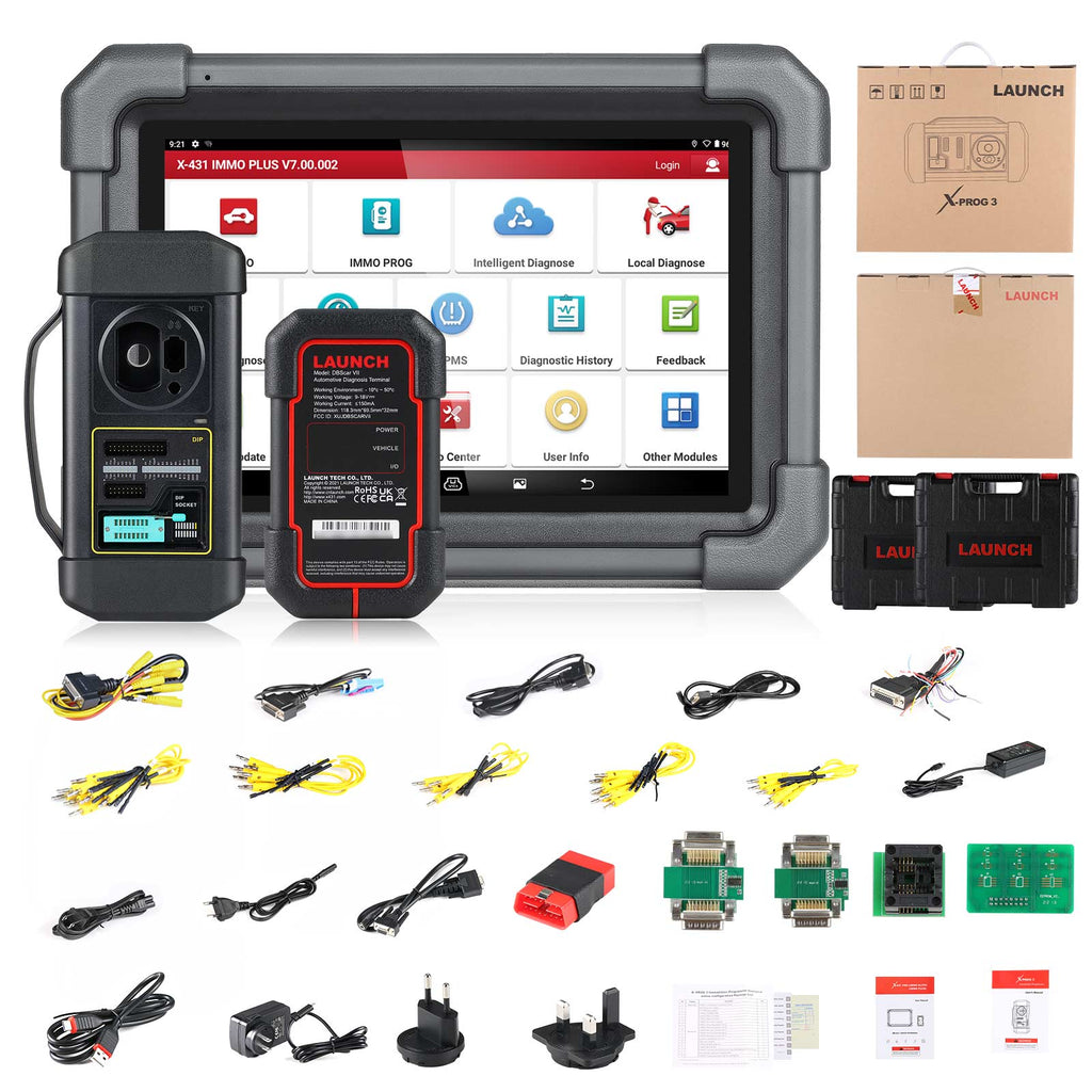 LAUNCH X431 IMMO ELITE Key Programmer with X-Prog3 2 Years Free Update
