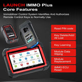 LAUNCH X431 IMMO PLUS Key Programmer IMMO Clone Diagnostics 3-in-1 Supports ECU Coding and 39 Special Functions
