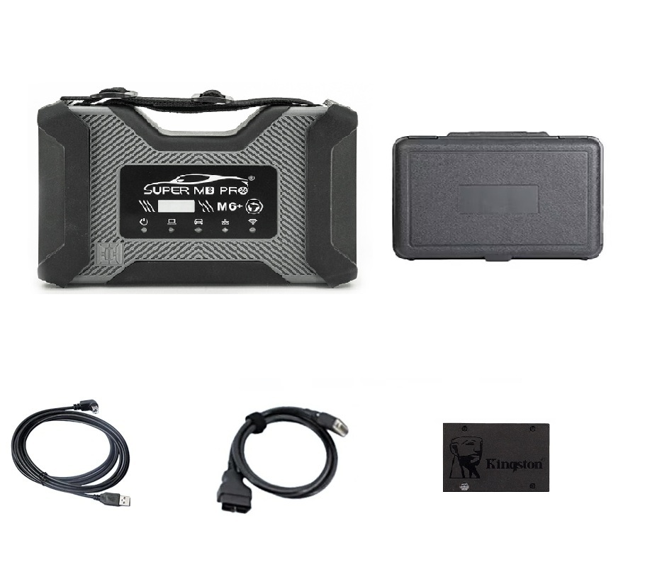 Super MB Pro M6+ Pro Star Diagnosis Tool Simplified Configuration with OBD Cable and USB Cable Only