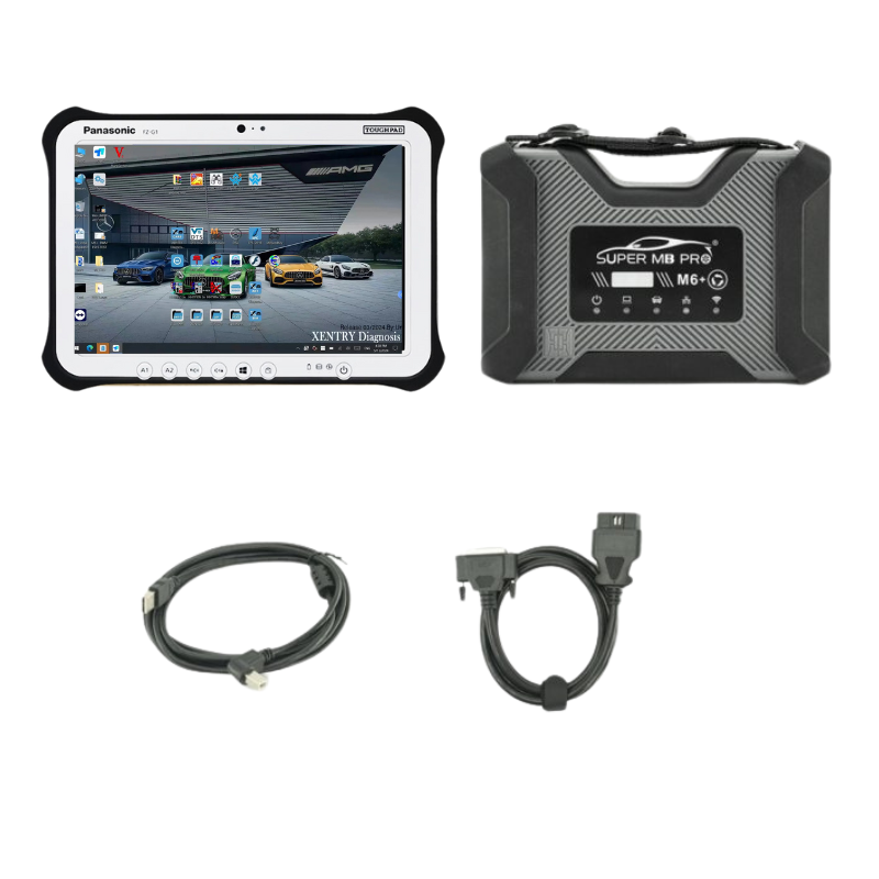 SUPER MB PRO M6+ Pro Star Diagnosis Tool Full Configuration for Benz Cars and Trucks Supports BMW Aicoder E-SYS and Immercode