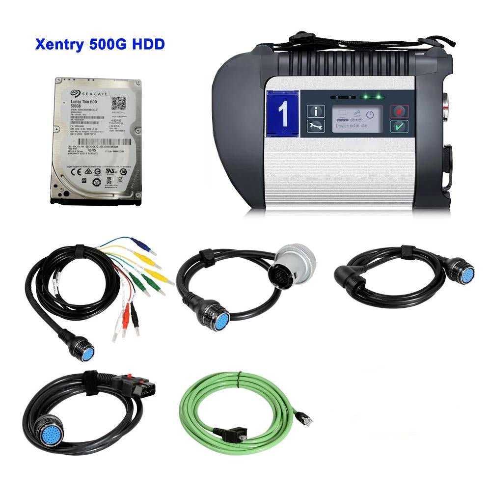 Mercedes Star C4 DOIP SD Connect C4 with V2025.12 Star Diagnosis Xentry Software