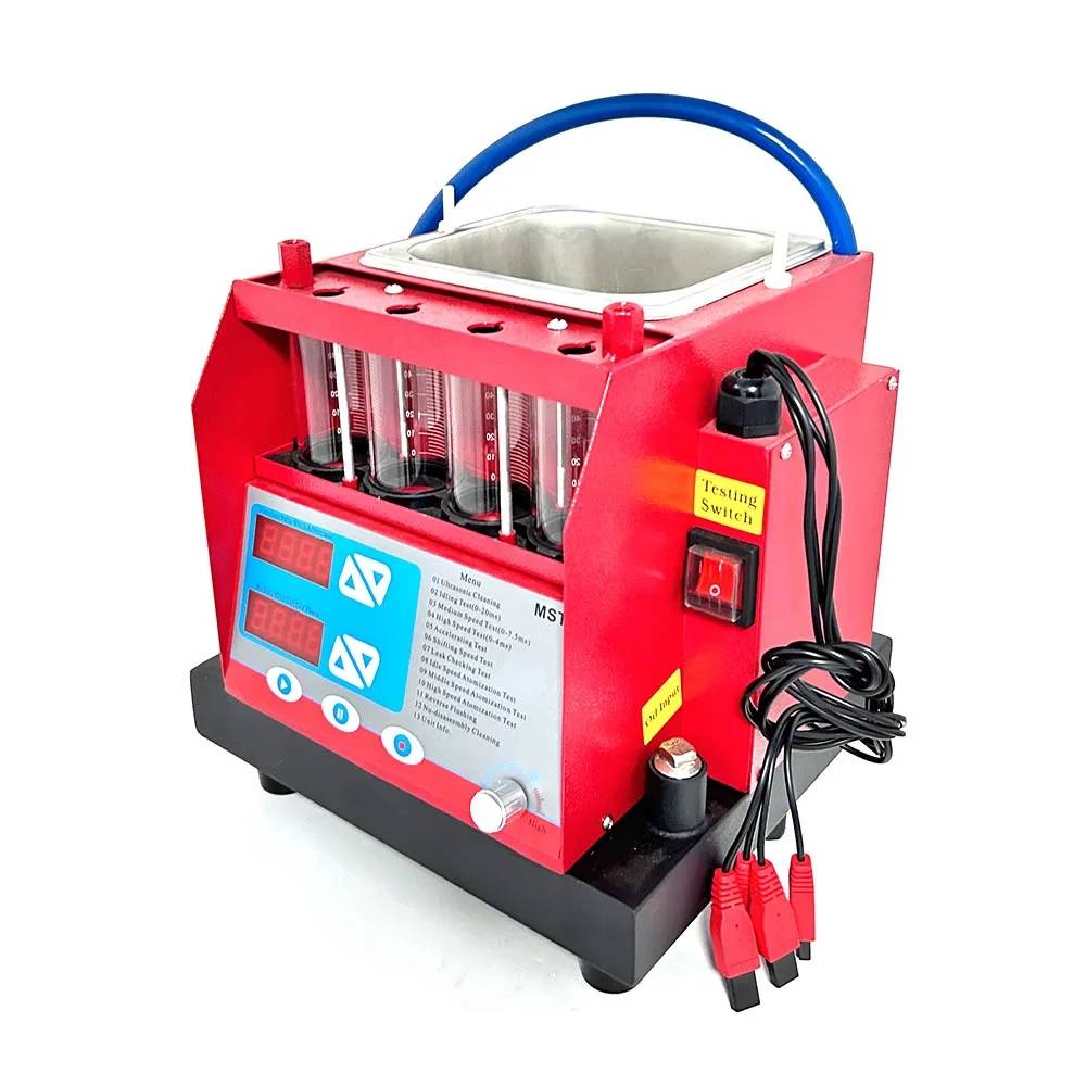 Fuil Injector Machine MST-30/ MST-180 4 Cylinder automotive fuel Injector tester wash machin