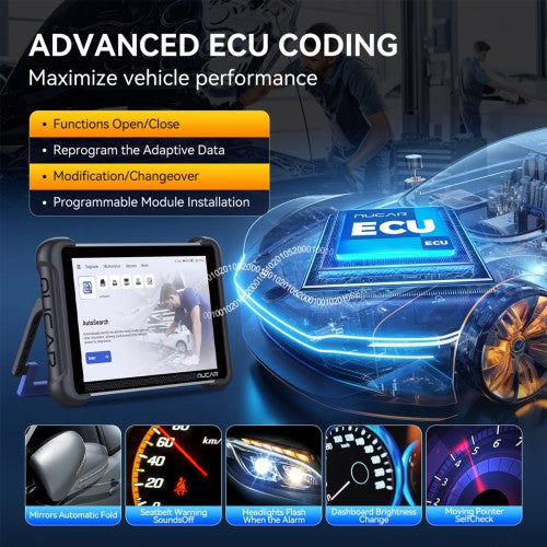 MUCAR 892BT Bidirectional AI OBD2 Diagnostic Scanner Full System Auto Repair Tool