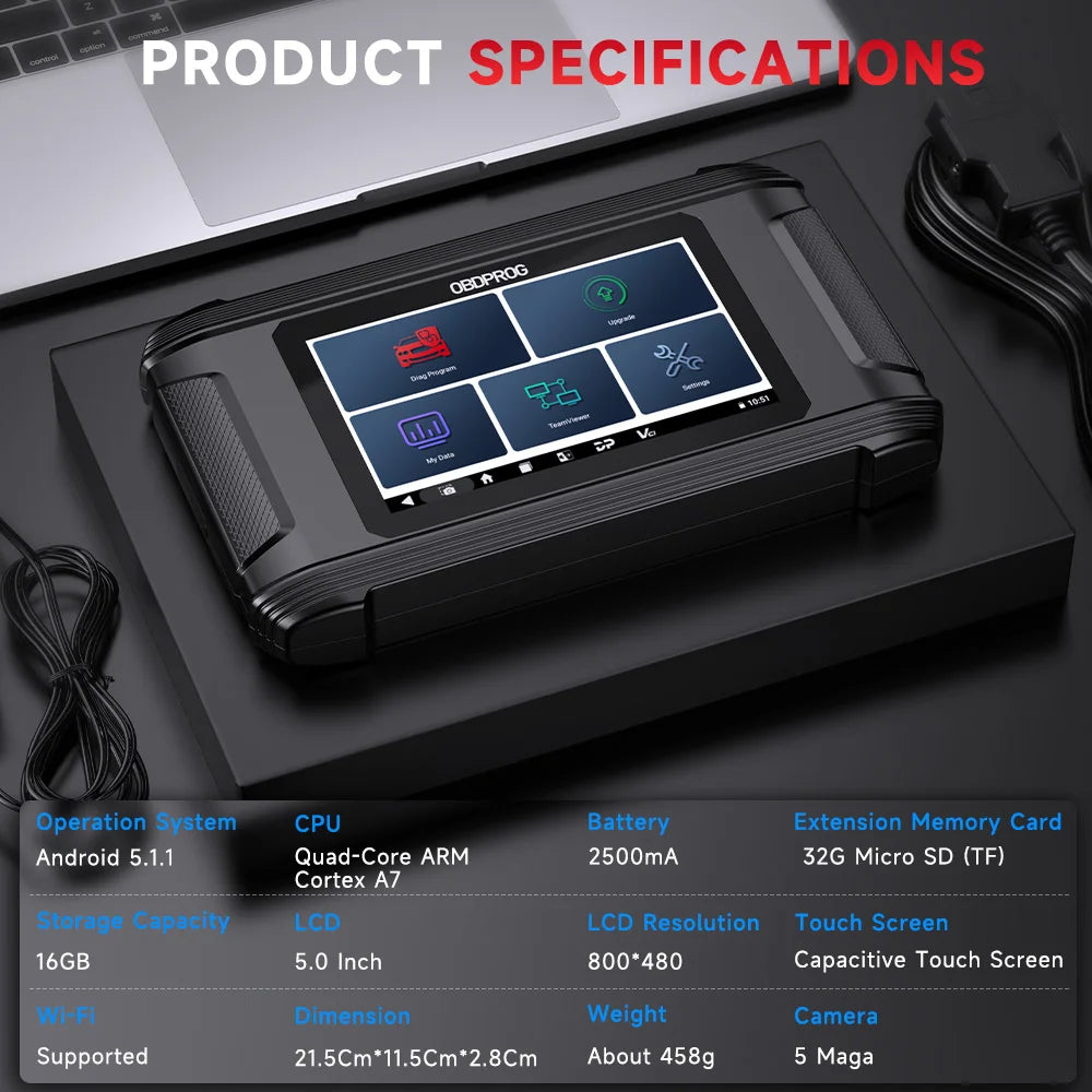 OBDPROG M500 Mileage Correction Tool With OBD Scanner Functions