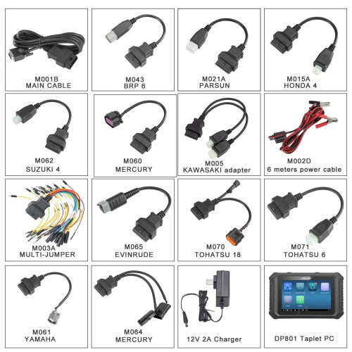 OBDSTAR MarineMaster A+B Version Marine Diagnostic Tool for Jet Ski & Outboard
