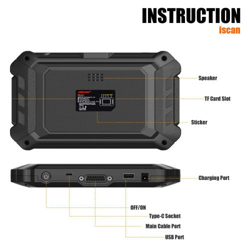 OBDSTAR iScan SUZUKI Marine Diagnostic Tablet Code Reading Code Clearing Data Flow Action Test