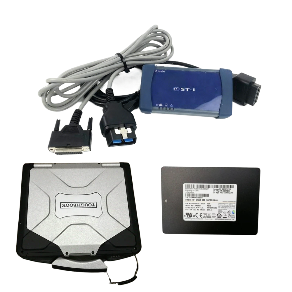DENSO DST-i Diesel ECU & Engines Diagnosis tool for KUBOTA, Takeuchi with Diagmaster DX Software