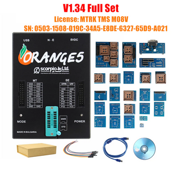 OEM Orange 5 Professional Programming Device With V1.34 Software & Full Adapters