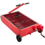 Oil Drain Pan 20 Gal with Pump Hose Swivel Casters Wheels for Car