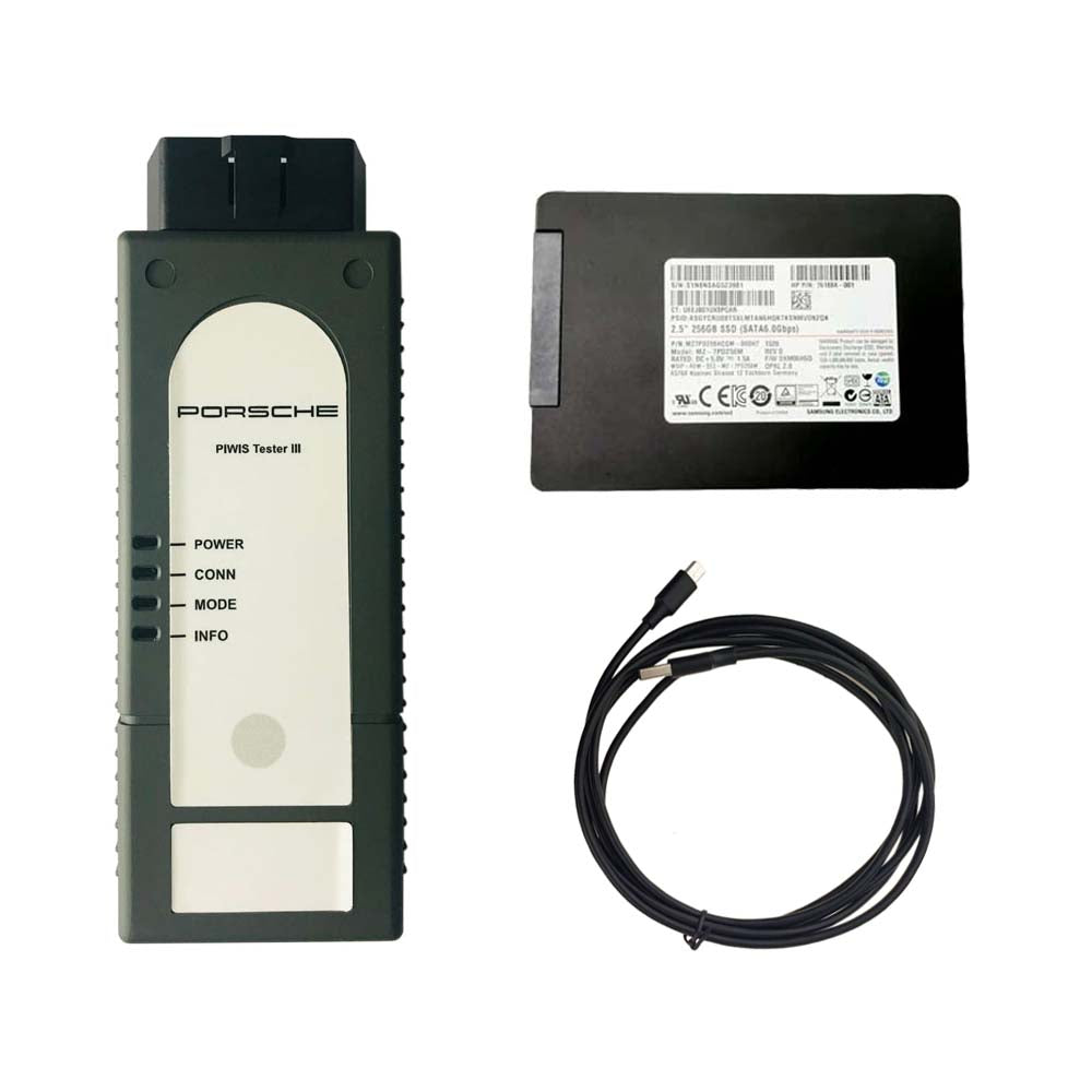 Piwis 3/4 with latest Piwis 3 Engineering Software Support Porsch.e Diagnosis and Programming
