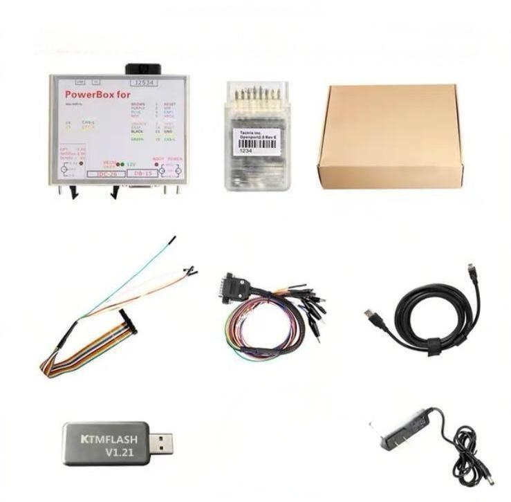 PowerBox for KT-M JTAG, PC-Mflash K-TM-flash ECU Programmer V1.21