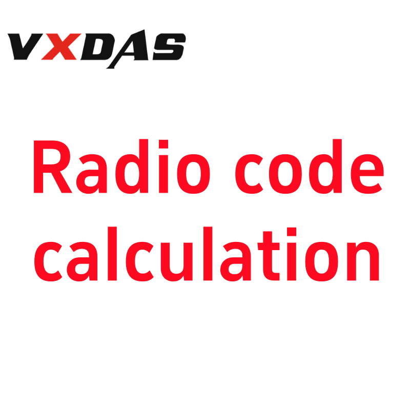 Radio code calculation Give us the radio serial number to calculate th