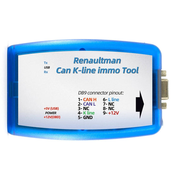 Renault Can K-line ECU Tool V4.04 Support Read / Write EEPROM