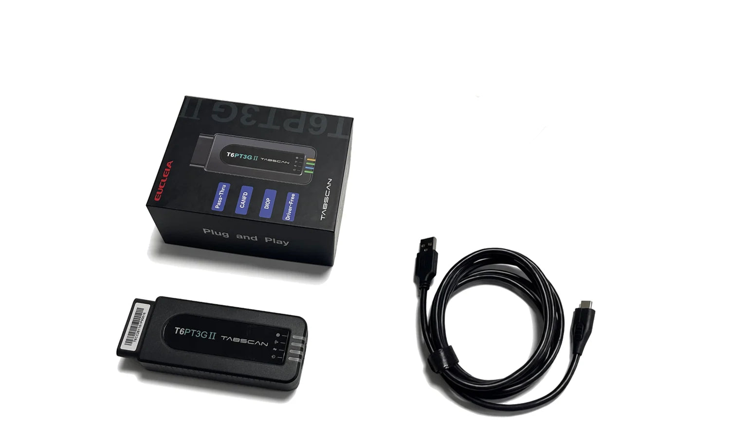 TabScan T6PT3GII CANFD/DoIP Diagnostic Tool Support Online/Offline Programming