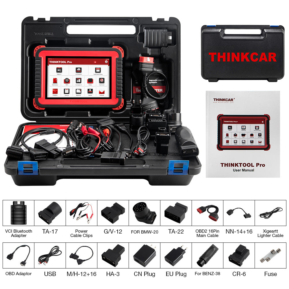 2023 THINKCAR Thinktool Pro OBD2 CAR Diagnostic Tool All Systems 2 Yea –  VXDAS Official Store