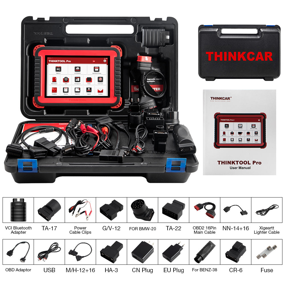 2023 THINKCAR Thinktool Pro OBD2 CAR Diagnostic Tool All Systems 2 Yea ...