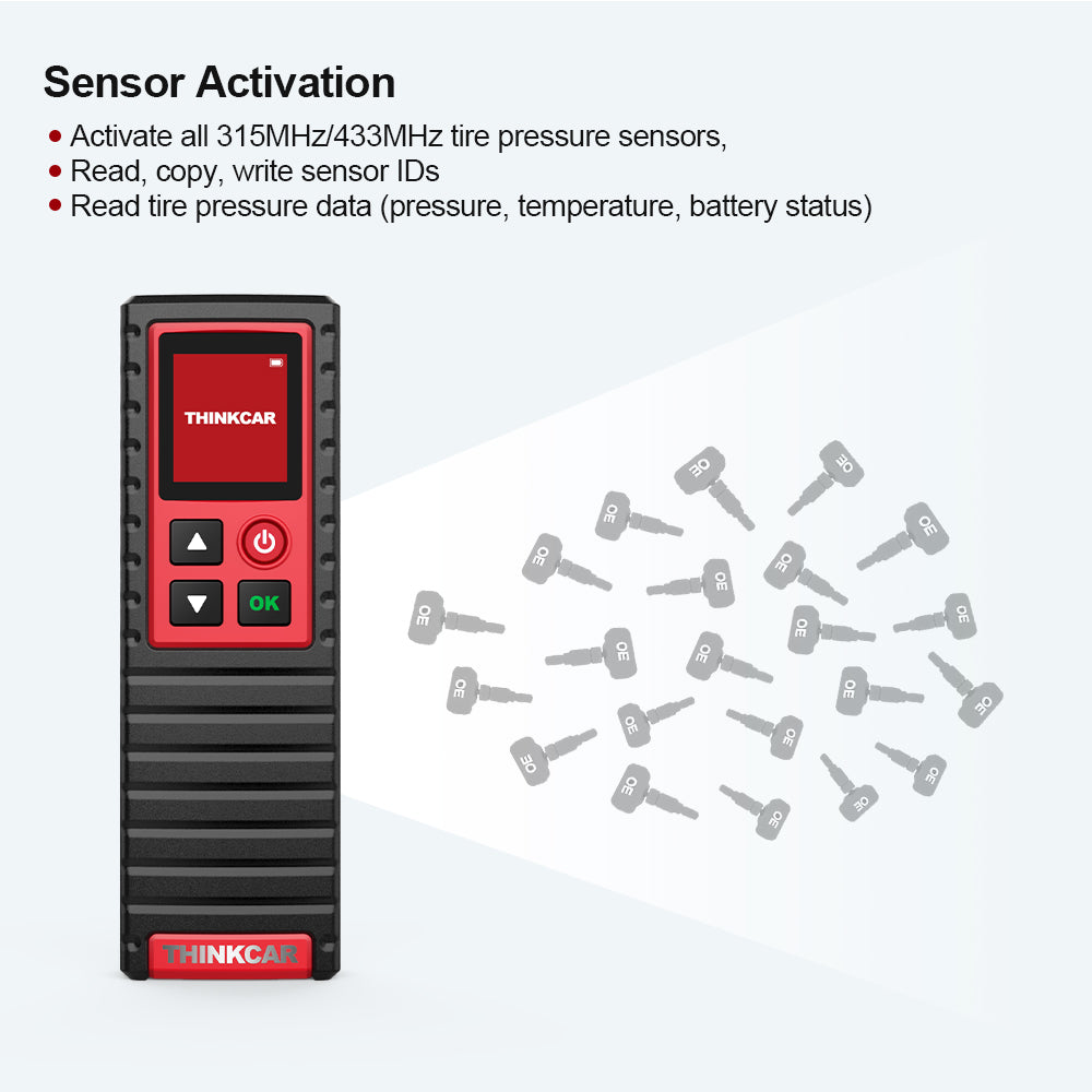 Bluetooth OBD2 Scanner with TPMS Reset Tool - THINKDIAG + TPMS G2 Bund —  THINKCAR