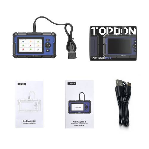 TOPDON Artidiag 600S AD600S Supports FCA SGW gateway 8 Reset Services