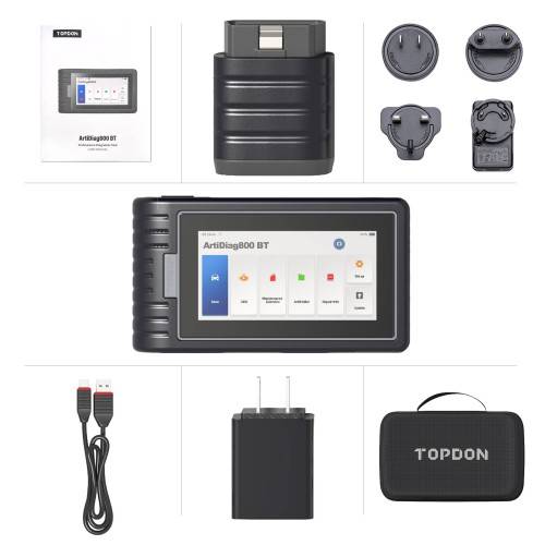 TOPDON Artidiag 800 BT Full system diagnostics 28+ Reset Services Free
