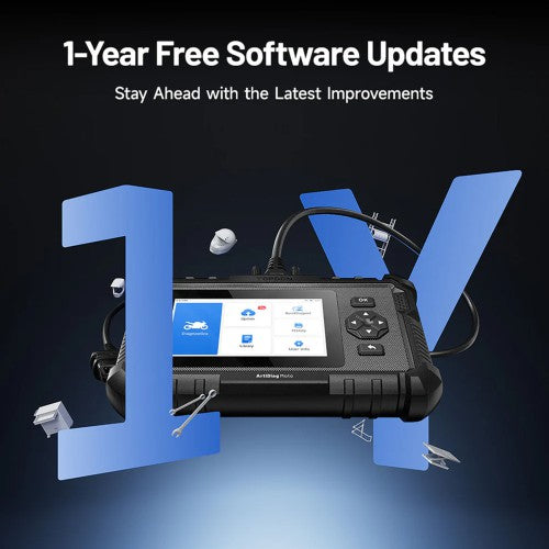 TOPDON Artidiag MOTO Motorcycle Diagnostic Tool Supports 15 Motorcycle Brands 1 year software upgrade