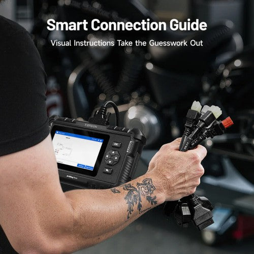 TOPDON Artidiag MOTO Motorcycle Diagnostic Tool Supports 15 Motorcycle Brands 1 year software upgrade