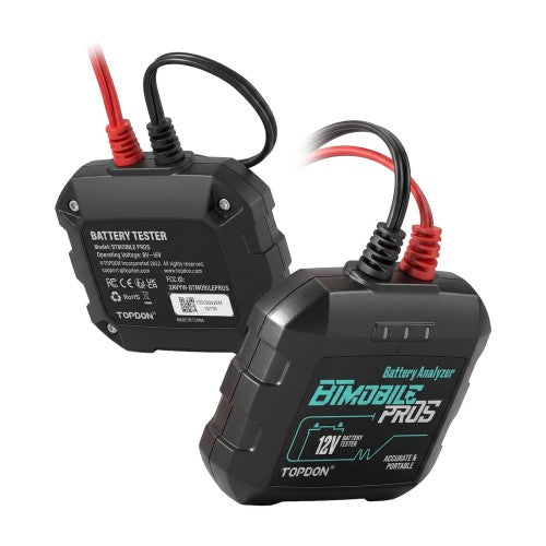 TOPDON BTMobile Pros 12V Battery Tester | Professional Portable Battery Analyzer