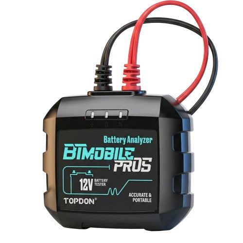 TOPDON BTMobile Pros 12V Battery Tester | Professional Portable Battery Analyzer