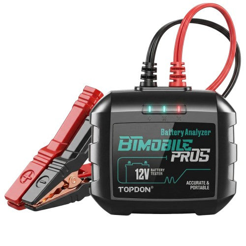 TOPDON BTMobile Pros 12V Battery Tester | Professional Portable Battery Analyzer