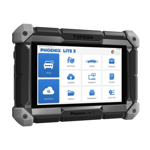 TOPDON Phoenix Lite 3 Bi-Directional Scan Tool All System Diagnostics ECU Online & Offline 2 Year Upgrade coding