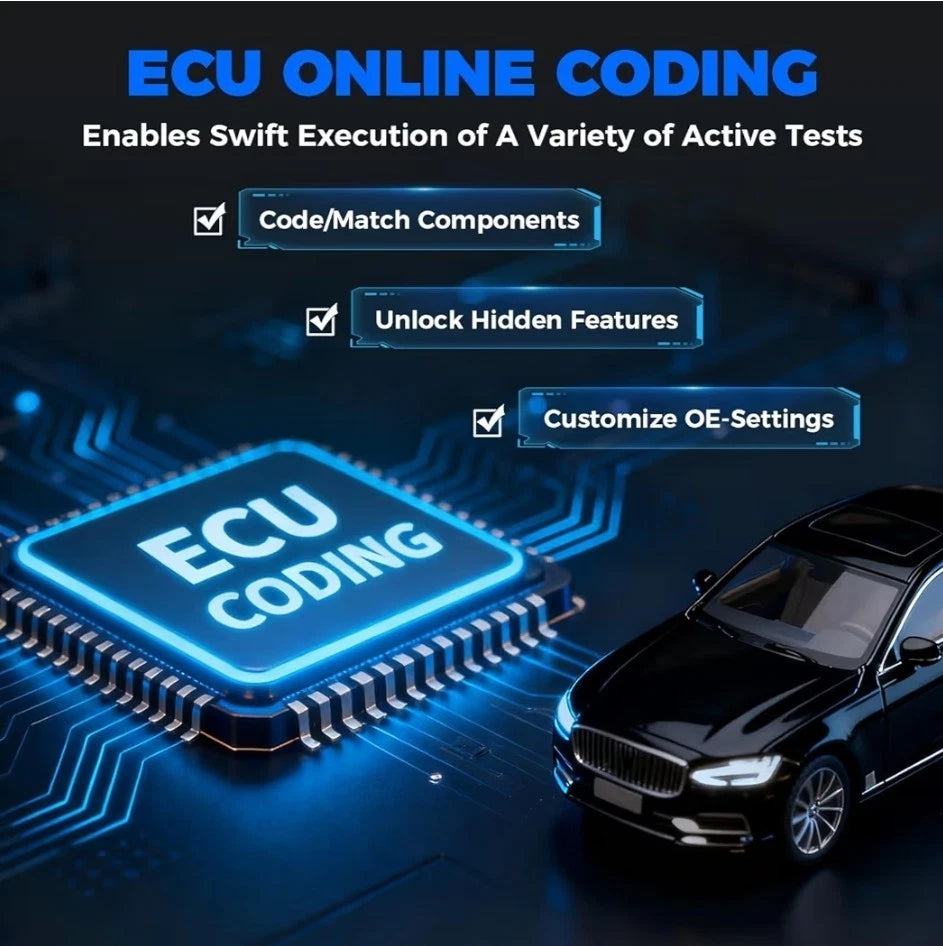 TOPDON Phoenix Lite 3 Bi-Directional Scan Tool All System Diagnostics ECU Online & Offline 2 Year Upgrade coding