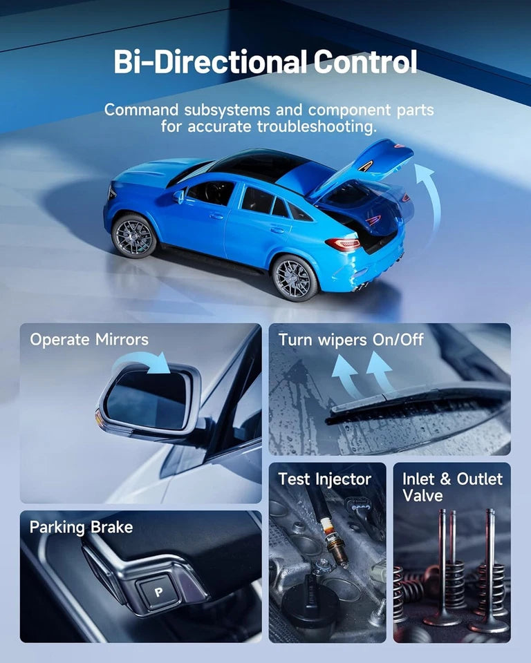 TOPDON Phoenix Nano Full Systems OE-Level Diagnostic Tool with ECU Coding 2 Years Update