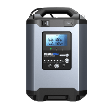 TOPDON Tornado 90000 Power Supply & Smart Charger 12V/24V for Vehicles and trucks