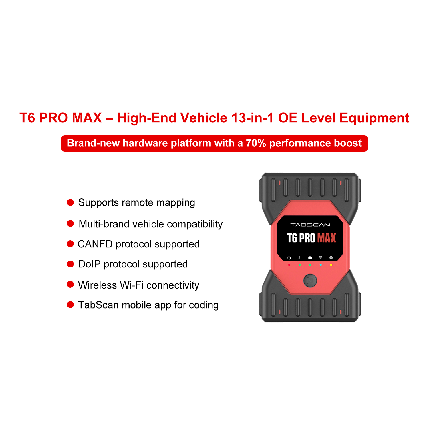 TabScan T6 PRO MAX Diagnostic & Programming Tool 8