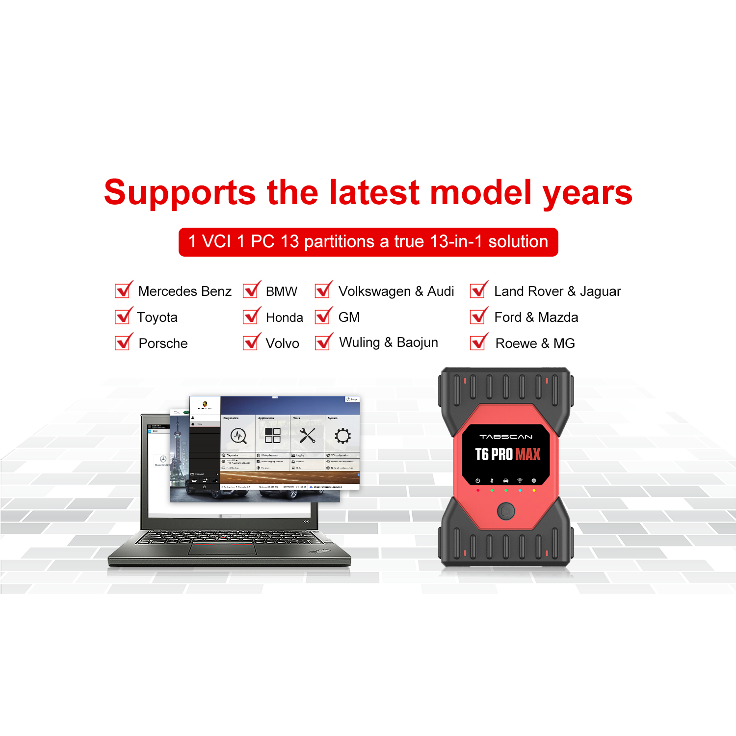 TabScan T6 PRO MAX Diagnostic & Programming Tool 9