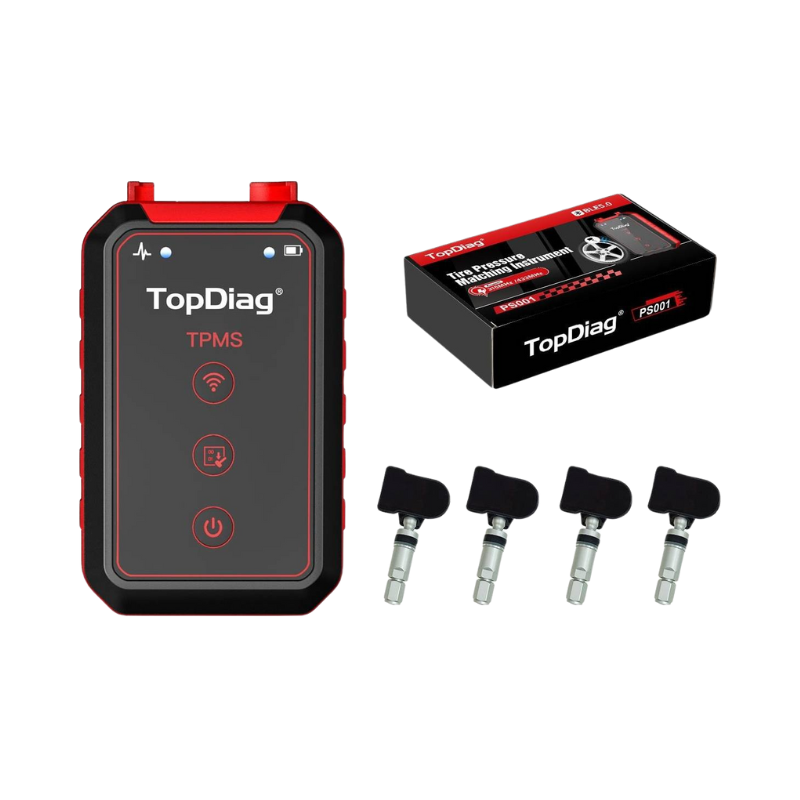 JDiag PS001 tire pressure system diagnosis supports 315MHz & 433MHZ sensors