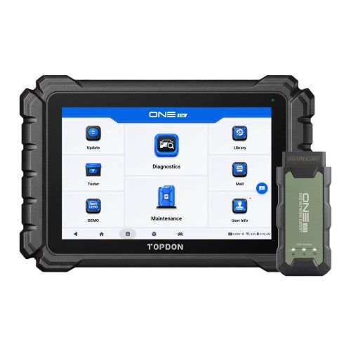 2026 TOPDON ONE Lite Bidirectional Diagnostic Scanner | CAN FD DoIP J2534 VCI, ECU Coding & 50+ Service Functions