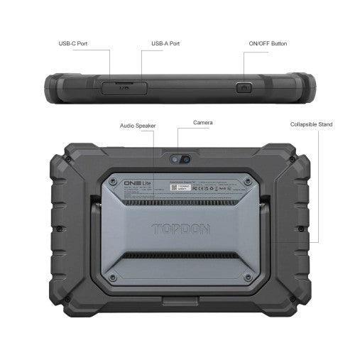 2026 TOPDON ONE Lite Bidirectional Diagnostic Scanner | CAN FD DoIP J2534 VCI, ECU Coding & 50+ Service Functions