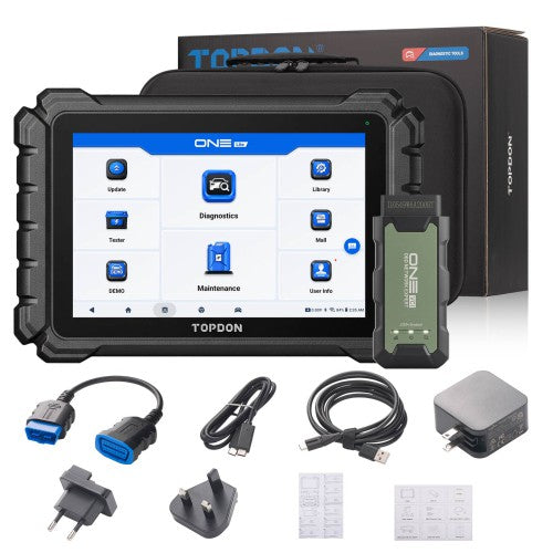 2026 TOPDON ONE Lite Bidirectional Diagnostic Scanner | CAN FD DoIP J2534 VCI, ECU Coding & 50+ Service Functions