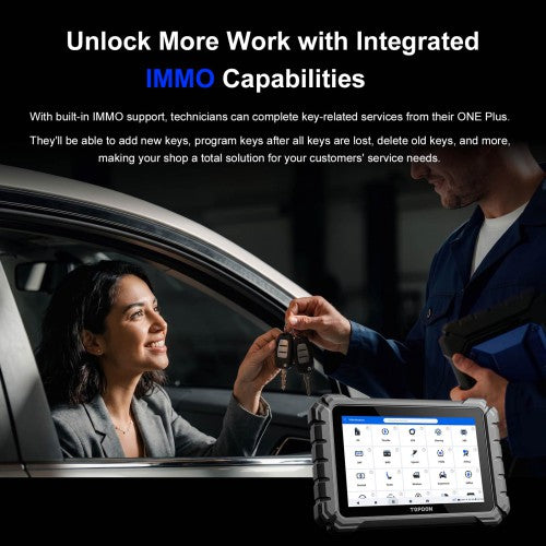 TOPDON ONE Plus Bi-directional Diagnostic Scanner