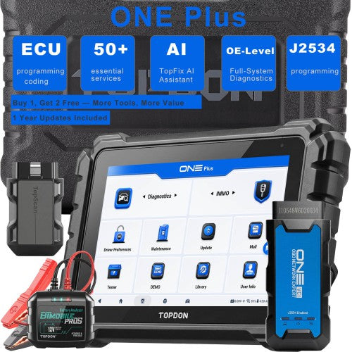 TOPDON ONE Plus Bi-directional Diagnostic Scanner