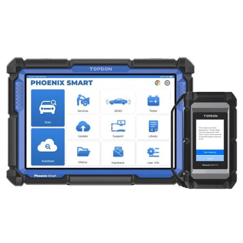 Topdon Phoenix Smart Full System Diagnostic Tool Supports ECU Online Programming