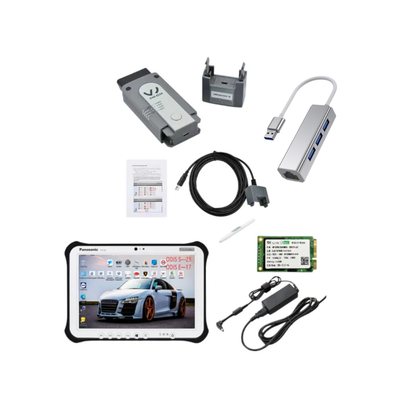 VAS 6154A DoIP OBD2 Scanner Original 1:1 For V-AG Diagnositc Tool CAN FD Till 2025