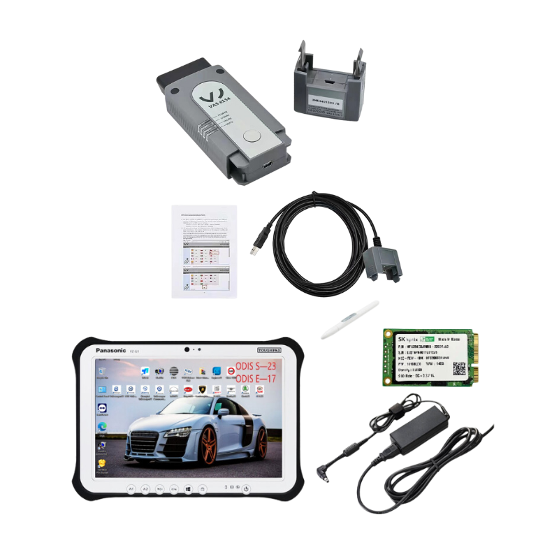 VAS 6154A DoIP OBD2 Scanner Original 1:1 For V-AG Diagnositc Tool CAN FD Till 2025