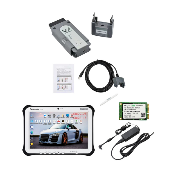 VAS 6154A DoIP OBD2 Scanner Original 1:1 For V-AG Diagnositc Tool CAN ...