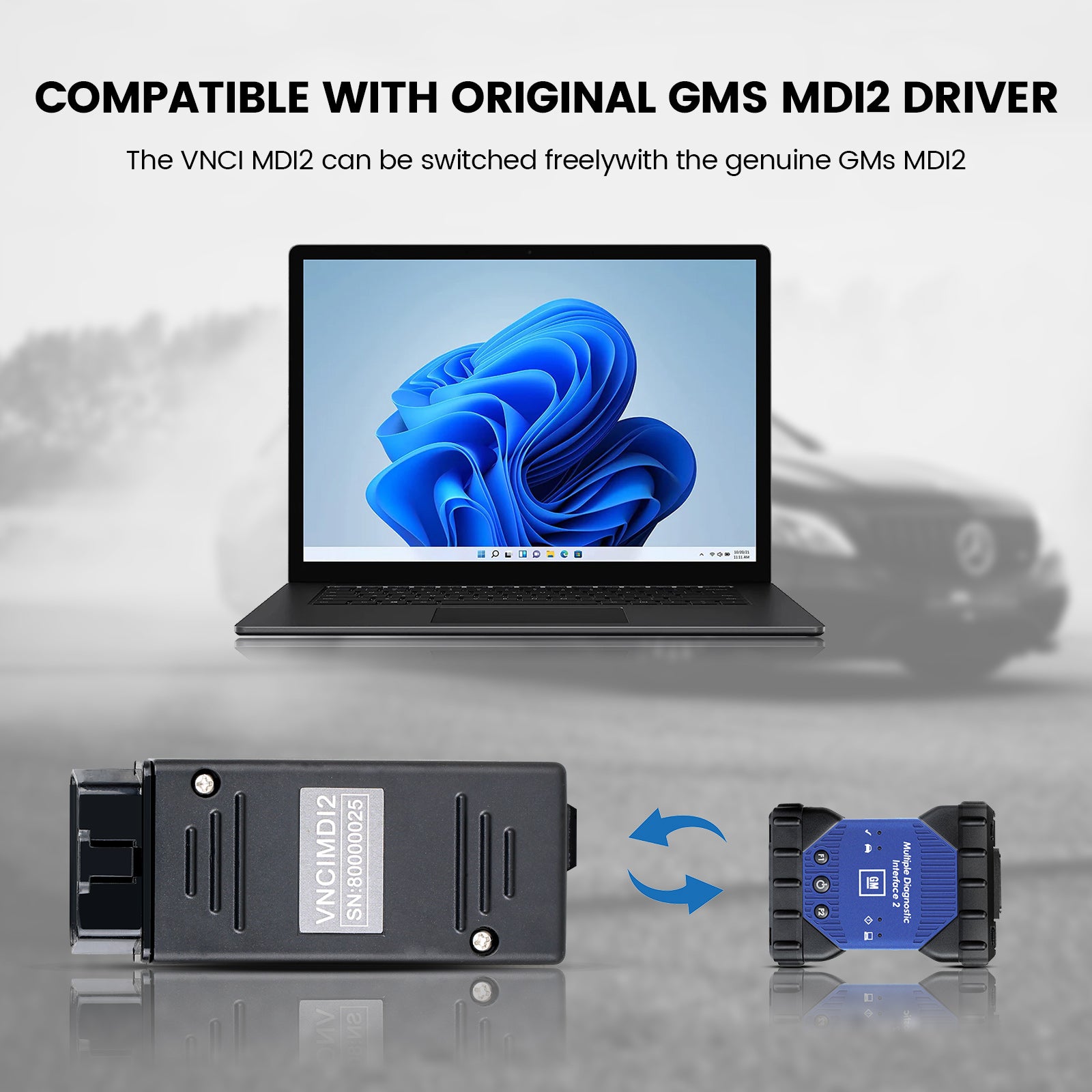 VNCI MDI2 Diagnostic Interface for G-M Support CAN FD/ DoIP