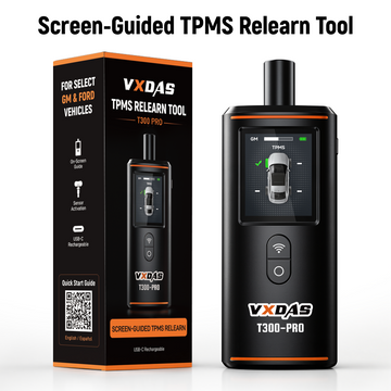 VXDAS T300 Pro Screen-Guided TPMS Learning and Activation Tool