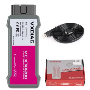 VXDIAG VCX NANO RVDIAG For Renault All Systems Diagnostic Tool J2534 ECU Coding & Programming OBD2 Scanner