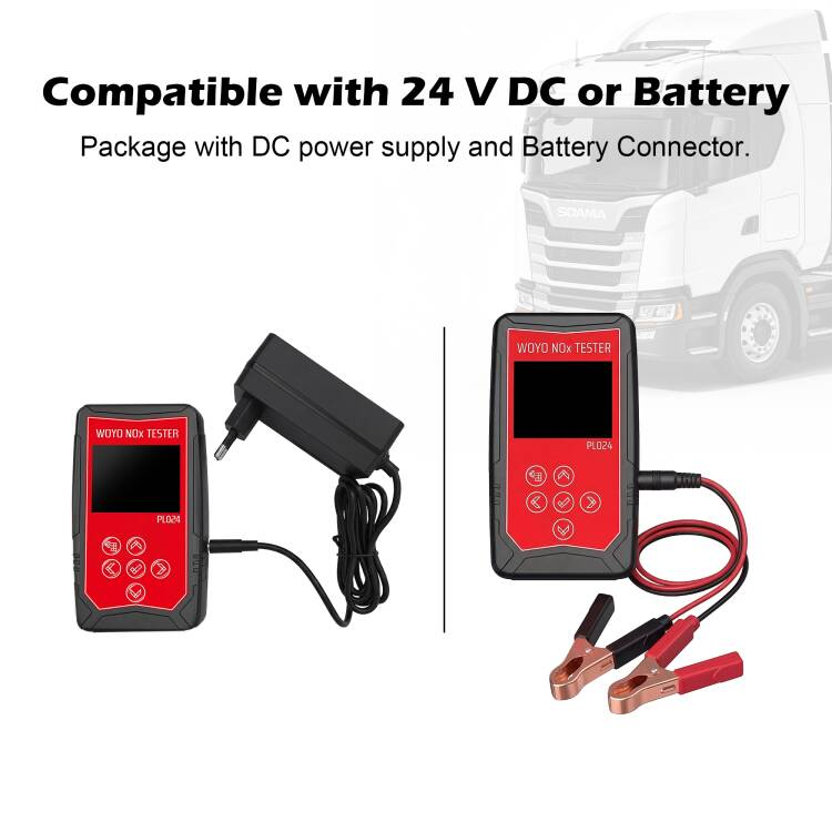 WOYO PL024 12V/24V Diesel Vehicle Truck Nitrogen Oxygen Sensor Tester