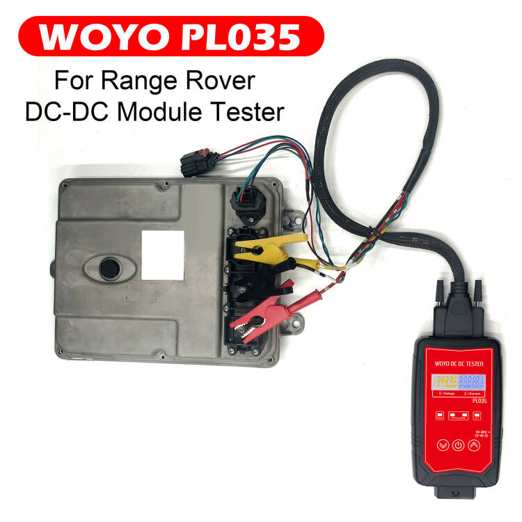 WOYO PL035 48V DC‑DC Module Tester for Jaguar Land Rover MHEV 2019‑2024